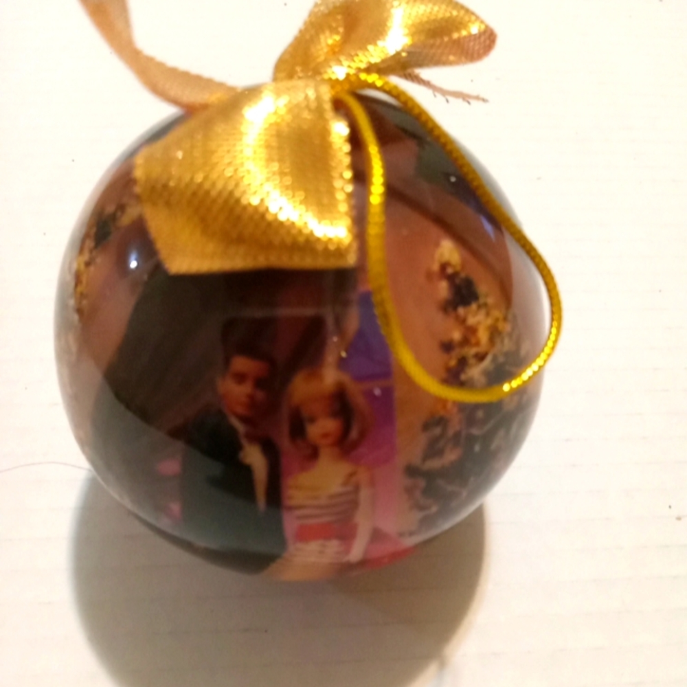 Barbie and Ken christmas ornaments